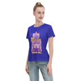 thumbnail image 4 of T-Shirt Basique à Manches Courtes pour Femmes Super Saiyan, 4 of 6