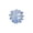 Blue, variant on Glass Flower Grid Insert Spherical Vase Separator Holder Hollow Ball Glass Flower Arranging Stand For Home Garden(Blue-6Cm)