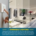 thumbnail image 4 of Sunperian 16-Pack 6 inch Square Ultra-Thin LED Recessed Light J-Box 5 Color Options 12W 1000 Lumens Dimmable Wet Rated, 4 of 7