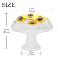 thumbnail image 3 of 4 Pcs Sunflower Knobs for Kitchen Cabinet Cupboard Dresser Bookcase Drawer Pulls Handles Round Home Decor, 3 of 5