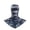 Black, variant on Balaclava Face Mask Men Printed Mesh Sun Protective Head Wrap Breathable Elastic Scarf Fashion Outdoor Headwear for Men Women Daily Sports Leisure