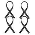 thumbnail image 5 of Pretyzoom 4Pcs Car Windshield Wiper Rubber p Replacement Flexible Black Wiper Refills, 5 of 6