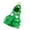 Christmas Tree - S, variant on Luckky Pet Christmas Tree Costume, Green Ruffled Xmas Tree Hooded Outfit with Golden Star & Colorful Pom Poms, Holiday Cosplay Clothes for Cats Small Dogs, Christmas Party Photo Prop