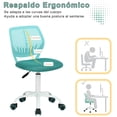thumbnail image 4 of Silla para Niño, Color Turquesa, Silla para Escritorio Ergonomica Giratoria HOMEMAKE FURNITURE  Moderno, 4 of 6