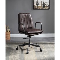 ACME Eclarn Swivel Office Chair in Mars Top Leather