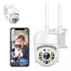 thumbnail image 1 of Cámara Seguridad Exterior Wifi 1080p Audio Todo Color Remota, 1 of 8