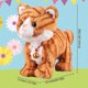 thumbnail image 4 of Pattern Yellow Plush Cat Stuffed Animal Interactive Cat Robot Toy, Barking Meow Kitten Touch Control Toy Cat for Girl Baby L:12" * H:8" * W:5, 4 of 4