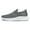 Dark Grey, variant on vibdiv Mens Slip on Hands Free Outdoor Walking Sneakers Breathable Athletic Tennis Shoes zapatos de hombre Black Size 10