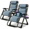 Blue Ice Silk Padded Chair (2 Packs)