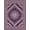 Purple Multi, Pattern 7, variant on ODIKA 8'x10' Washable Area Rug Style Abstract Grid Network Modern Decorative Surface Cover for Dining Room, Large Office, Lounge, Non-Slip Chair-Friendly Mat