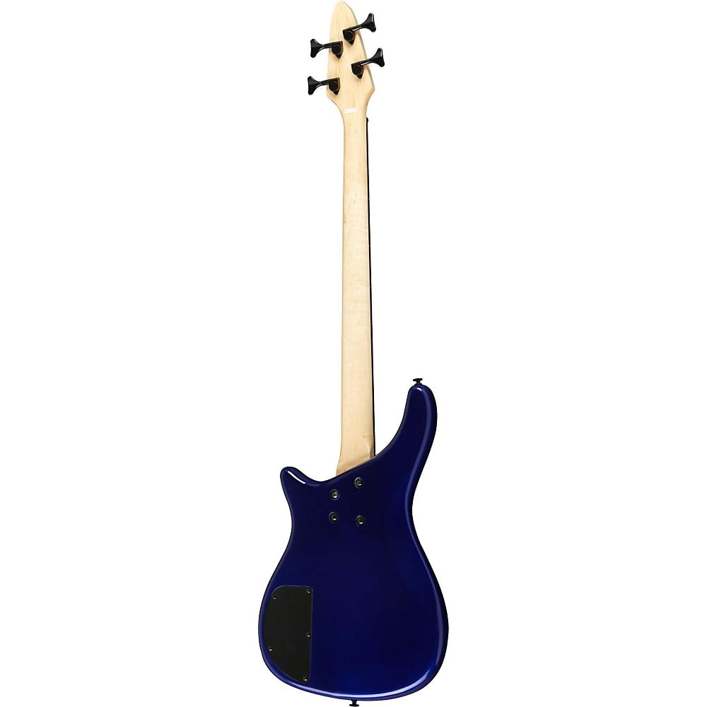 Rogue LX200BF fretless Maple Neck, Rosewood Fingerboard Electric Bass Guitars, Metallic Blue