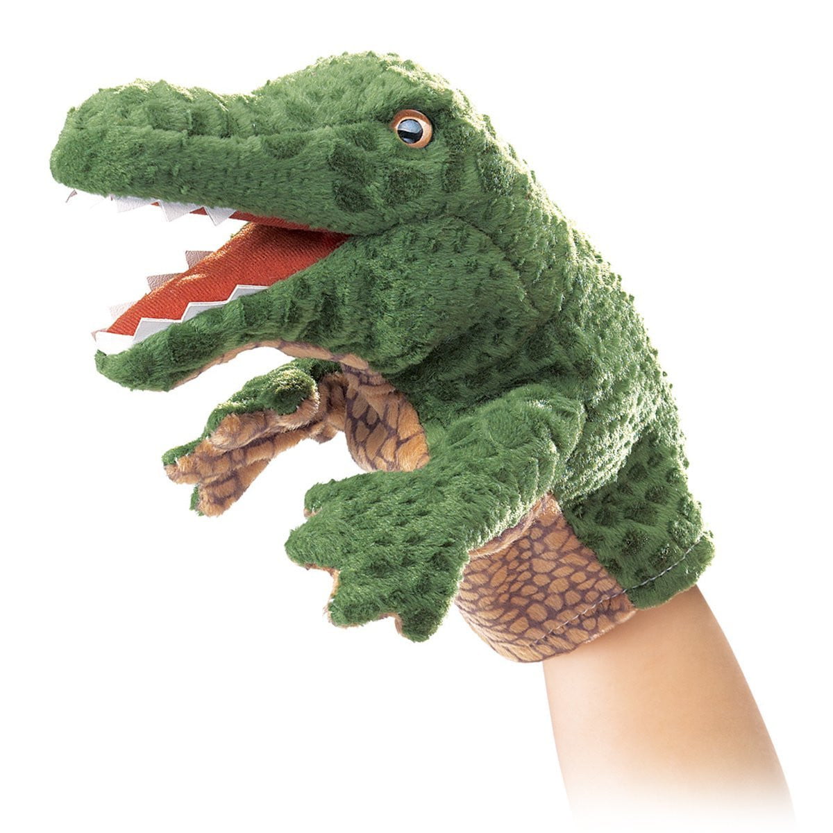 Folkmanis 24 Inch Alligator Hand Plush Puppet for sale online 
