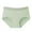 Green, variant on Scyoekwg Women's Cotton Underwear Knickers Solid Color Stretchy Comfort Mid Waisted Underwear Hipster Panties Ladies Underpants Briefs(Purple,M)