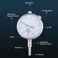 thumbnail image 3 of Dial Indicator Micrometer Hour Type Indicator Precision Comparator Measuring Clock Indicator Dial Gauges Measuring Instruments ,Accurate Readings, 3 of 7