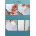 thumbnail image 3 of Universal Air Conditioning Baffle, Vertical Air Conditioner Deflector, Anti-Condensation Wind Deflector Anti Direct Blowing Air Vent Deflector for Home Office, 3 of 7