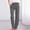 Gray, variant on Sakmal Khakis Pants Women Business Casual Work Straight Leg Mid Beige Solid Pants with Pockets