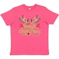thumbnail image 3 of Inktastic Reindeer Christmas Youth T-Shirt, 3 of 5
