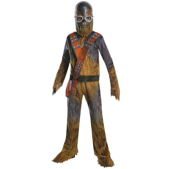 Star Wars Solo Story Chewbacca Deluxe Boy's Halloween Fancy-Dress Costume for Child, L