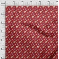 thumbnail image 2 of oneOone Cotton Poplin Twill Red Fabric Feather Feather Craft Project Decor Fabric Print By The Yard 56 -Inch Wide, 2 of 4