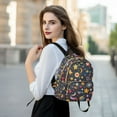 thumbnail image 6 of FORMRS Mini Backpack Purse for Women Travel Daypack Casual Shoulder Bag, Small Space Pattern, 6 of 7