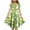 Multicolor A16, variant on Lvshlubb Fly Sleeve Dresses for Girls Easter Bunny Graphic A Line Dress Crewneck Casual Party Sundress with Pockets Size 6-15