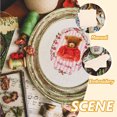 thumbnail image 3 of YSNOOWE Portable Embroidery Cloth Beige Polyester Cotton Suitable for DIY Stitching Projects, 3 of 4