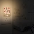thumbnail image 2 of Yayeee LED Night Lights with Motion Detectors Auto Dusk to Dawn Light Sensors, 2 Pack, Red Deer, 2 of 7
