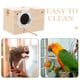 thumbnail image 4 of ColoMX Caja nido para pájaros, cajas nido para cría de aves, periquitos, casa de madera para pájaros, caja para cría de loros, 4 of 7
