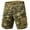 Yellow, variant on IROINNID Men's Summer Fashion Outdoors Casual Quick Dry Camouflage Cargo Shorts