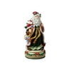 Holiday Treasures Father Christmas Figurine Multi-Colored