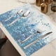 thumbnail image 1 of Christmas Table Mats Set of 4 Holiday Placemats Festive Dining Decor for Kitchen Table Runner Seasonal Party Dinnerware Protective Heat Resistant, 1 of 6