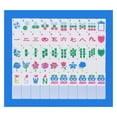 thumbnail image 1 of Juego de fichas Mahjong Jongyance American con bolsa y accesorios, 1 of 7