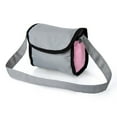thumbnail image 5 of Bayer: Trendy Baby Doll Pram with Adjustable Handle, Foldable Pink/Grey Stroller for Dolls, 5 of 8