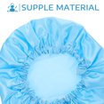 thumbnail image 3 of unbranded 2Ud Gorro De Ducha Impermeable De Material Para Uso Diario En Casa, 3 of 6