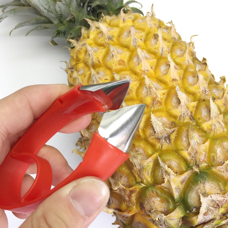 VShape Pineapple Eye Peeler Seed Remover Clip Home Kitchen Cutter