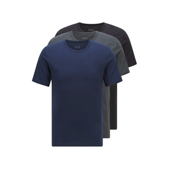 Boss Men's Three-pack of regular-fit cotton T-shirts