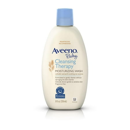 Aveeno Baby Cleansing Therapy Moisturizing & Soothing Wash, 8 fl. oz