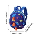 thumbnail image 2 of Kcolen Dinosaur Themed Backpack Cute Cartoon Design Lightweight Bookbag With Comfortable Shoulder Straps, 2 of 2