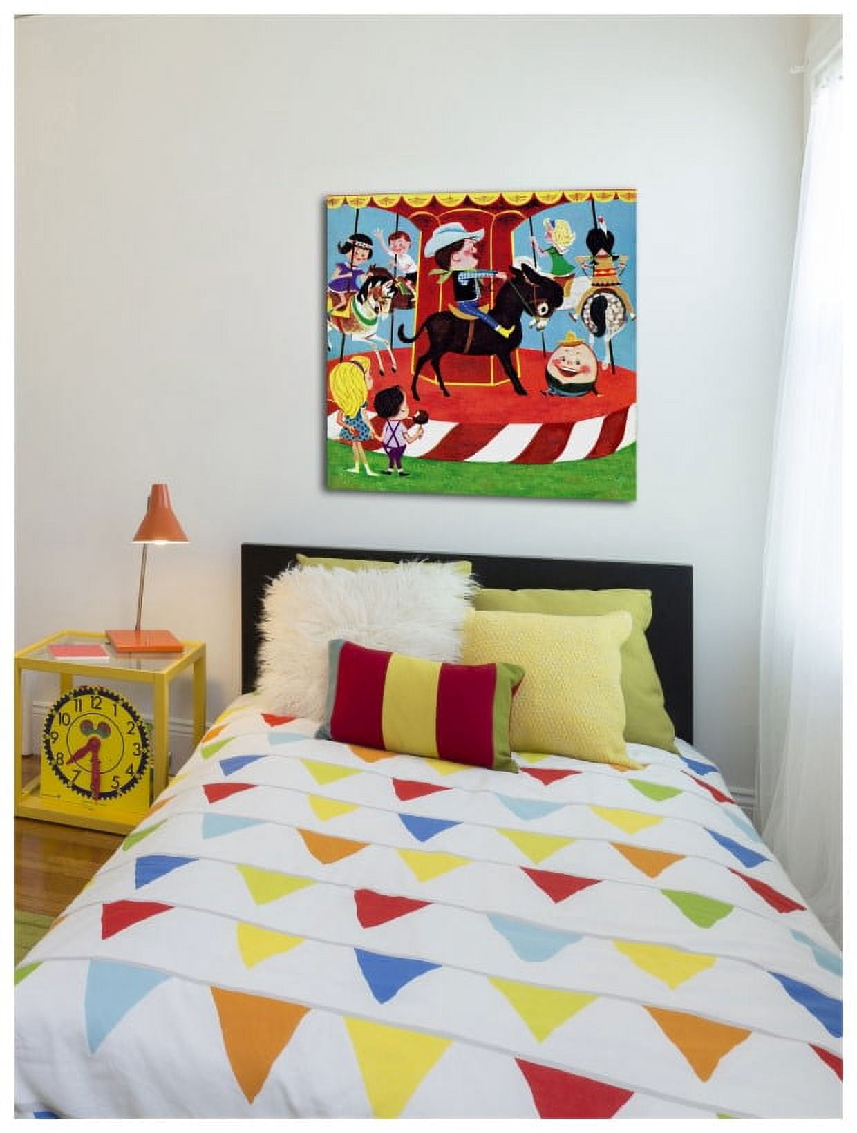 Marmont Hill "Carousel" by Curtis Painting Print on Canvas
