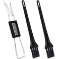 thumbnail image 1 of New Fashion Kingdom Keycap Puller Switch Puller Stainless Steel Keycap Removal Tool with 2 Pcs Keyboard Cleaning Brush for Mechanical Keyboard, 1 of 5