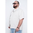 thumbnail image 3 of THICKEMS Men’s Textured Boxy Fit Resort Collar Shirt, 3 of 4