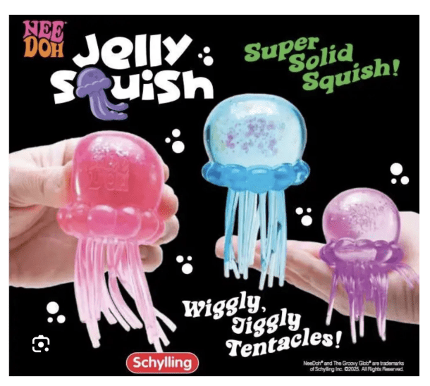 Nee Doh Jelly Squish, 1x random color to be selected
