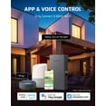 thumbnail image 3 of Transformador de paisaje de bajo voltaje DEWENWILS 300 W WiFi 3 zonas, 3 of 7