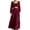 02 Wine, variant on Womens Sets 2 Piece Outfits Skirts Summer Trendy Spaghetti Strap Ruffled Crop Top & High Waist Maxi Skirt Casual Going Out Vacation