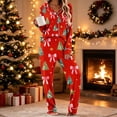 thumbnail image 4 of Vetsdori Long Sleeve with Pants Pajamas Sets for Women Collared Casual Sleepwear Button up Pockets,Christmas Gifts 2 Pieces Winter Ladies Homewear Soft, 4 of 6