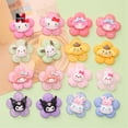 thumbnail image 4 of Recién llegado, helloed a Sanrio My Melody, colgantes de zapatos de cocodrilo de resina grandes con dibujos animados para niños, adornos para zapatos, parte trasera plana, 4 of 4