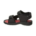 thumbnail image 3 of Rugged Bear Hook And Loop Boys Toddler Open Toe Sport Sandals, Black Multi, 6, 3 of 6