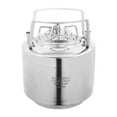thumbnail image 3 of Mini Ball Lock Keg, 2 Gallon Home Brewing Keg, Stainless Steel Beer Brewing Keg for Brewing Beer, Storing , Beverages, 3 of 7