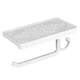 thumbnail image 4 of Soporte de papel higiénico vintage Baño Rollo de metal Estante de pañuelos Estante de toalla de teléfono retro montado en la pared AweSitey  HA000556-03B, 4 of 6