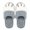 Grey, variant on PULLIMORE Cute Animal Slippers for Women and Men Soft Fluffy Warm Non-Slip Couple Style Shoes Anti-Skid House Shoes(Pink,36/37)
